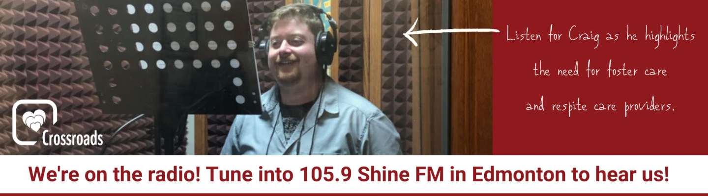 We're on the radio! Tune into 105.9 Shine FM in Edmonton to hear us! 